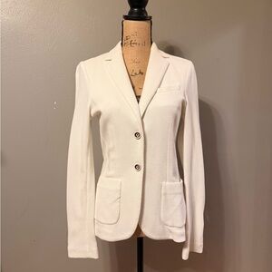 Elegant Cream Women's Blazer
